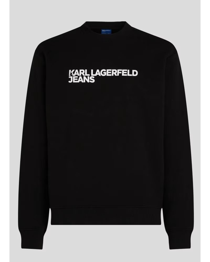 KARL LAGERFELD SUDADERAS HOMBRE JEANS MODELO KLJ REG ESSENTIAL LOGO SWE COL BLACK