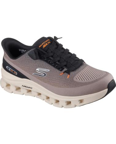 SKECHERS ARCH FIT GLIDE STEP PRO TAUPE MARRÓN/GRIS MARRóN