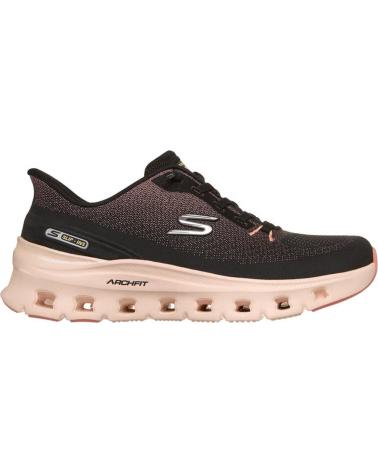 SKECHERS GO RUN PULSE SPORT BLACK SNEAKERS NEGRO
