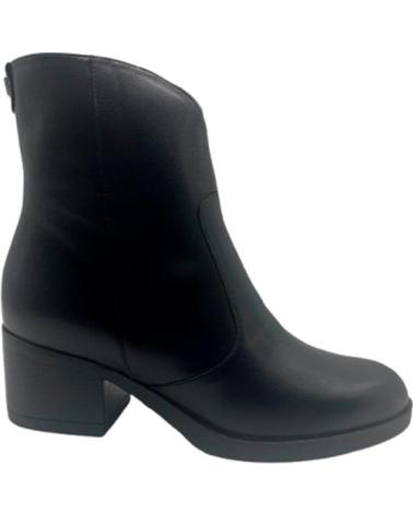 BOTA WONDERS DE SALTO 4 CM PRETO NEGRO