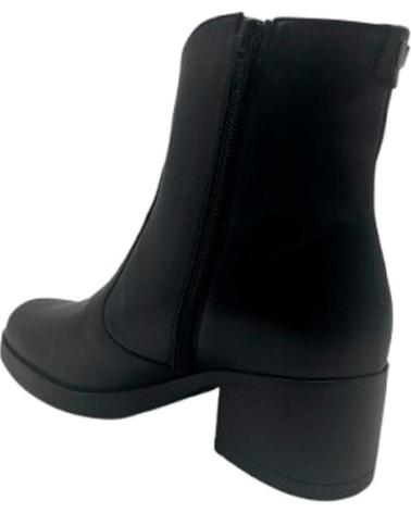 BOTA WONDERS DE SALTO 4 CM PRETO NEGRO