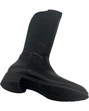 BOTA ALTA PRETA WONDERS EM COURO - ELEGÂNCIA SOFISTICADA NEGRO