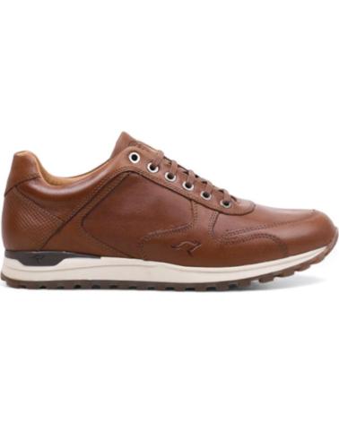 KANGAROOS BASKETS 953 EN CUIR MARRON MARRóN