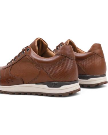 KANGAROOS 953 BROWN LEATHER SNEAKERS MARRóN