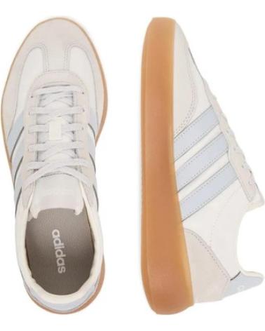 ADIDAS JR0760 OFF-WHITE SNEAKERS WITH GUM SOLE BLANCO