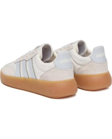 ADIDAS JR0760 OFF-WHITE SNEAKERS WITH GUM SOLE BLANCO