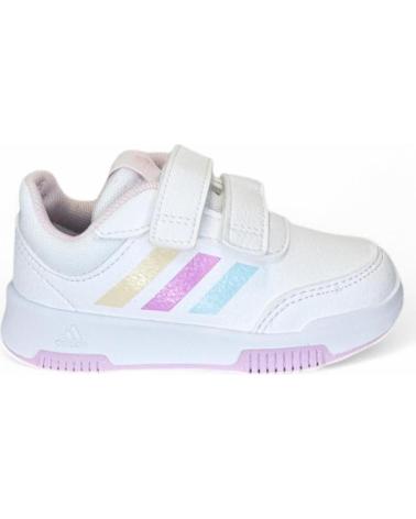 SAPATILHAS ADIDAS TENSAUR SPORT 2.0 CF I GW6467 COM VELCRO - BRANCO BLANCO