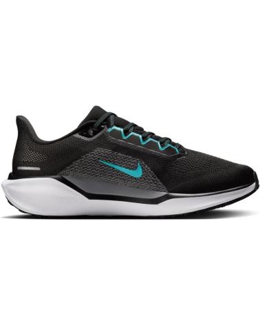 NIKE PEGASUS 41 V25 SCARPE RUNNING UOMO NERE CON DETTAGLI VERDE-BLU NAZPMV2522C AZUL