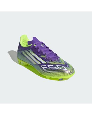 CHAUSSURE DE FOOTBALL ADIDAS J-F50 LEAGUE F25 ADZFJF2547CD LILAS LILA
