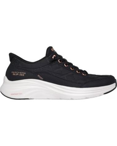 SNEAKERS SKECHERS SLIP-IN GOLDEN HOU NERE CON CONTOUR FOAM NEGRO