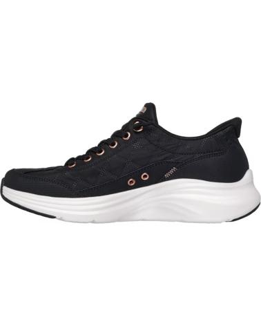 SNEAKERS SKECHERS SLIP-IN GOLDEN HOU NERE CON CONTOUR FOAM NEGRO