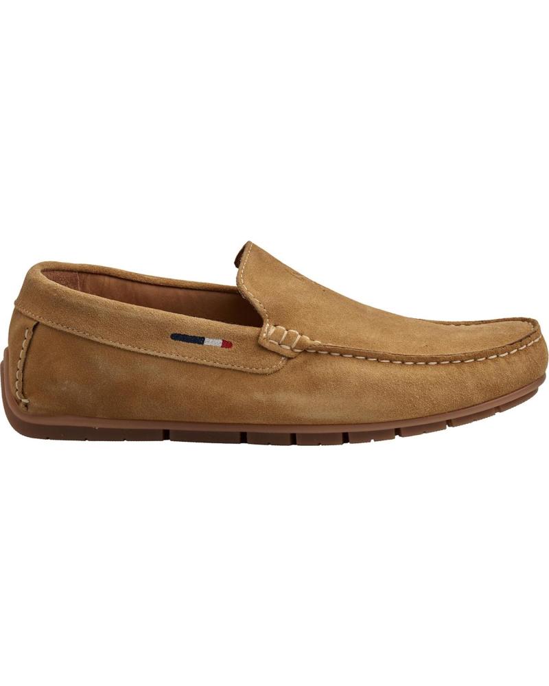 MOCASSINS U.S. POLO ASSN. RIVER0023S1 EN DAIM CAMEL CAMEL