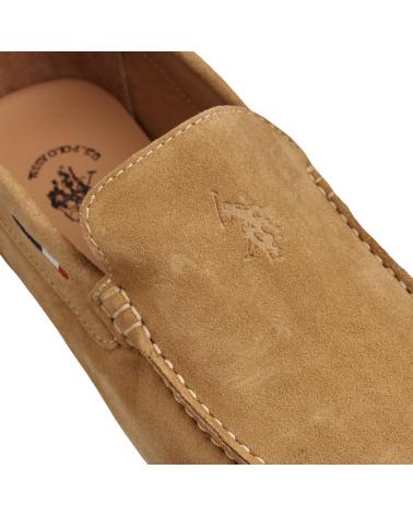MOCASSINS U.S. POLO ASSN. RIVER0023S1 EN DAIM CAMEL CAMEL