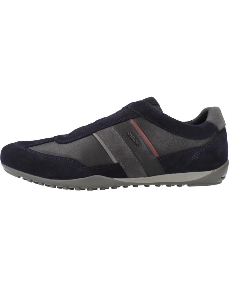 GEOX U WELLS BLUE SNEAKERS CF47J CF47J