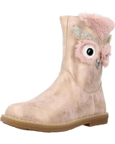 STIVALI CHICCO CRISSINA ROSA CON DESIGN DECORATIVO GUFO 100