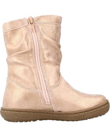 CHICCO COLETTA PINK BOOTS WITH RUCHED DESIGN AND FLORAL DETAILS 100