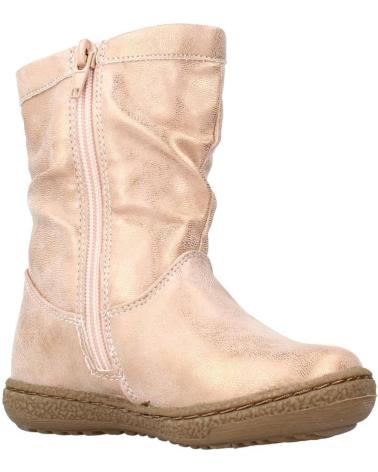 CHICCO COLETTA PINK BOOTS WITH RUCHED DESIGN AND FLORAL DETAILS 100