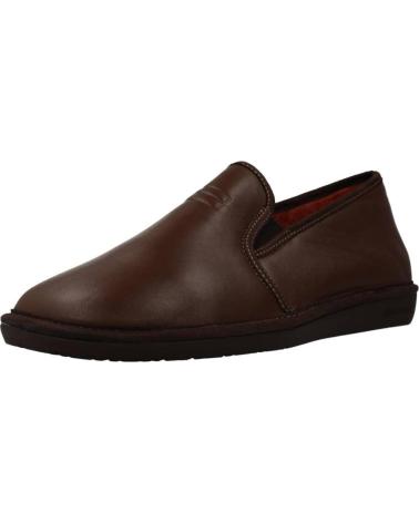 NORDIKAS 7517 BROWN SLIPPERS MARRON