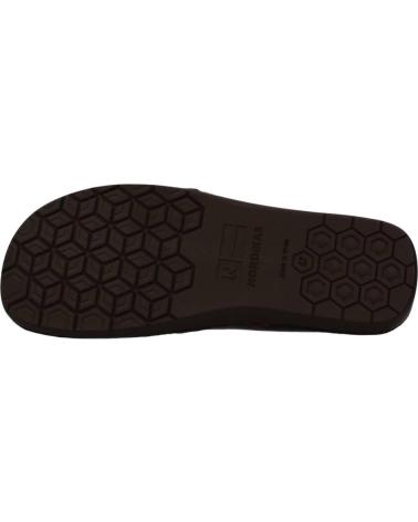 NORDIKAS 7517 BROWN SLIPPERS MARRON