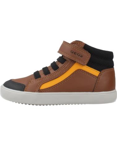 GEOX B GISLI BOY BROWN SNEAKERS C0275 C0275