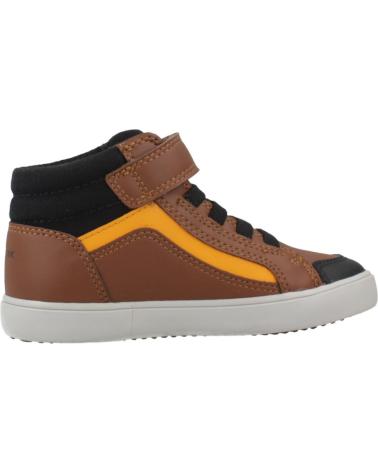 GEOX B GISLI BOY BROWN SNEAKERS C0275 C0275