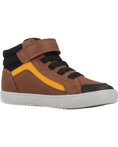 GEOX B GISLI BOY BROWN SNEAKERS C0275 C0275