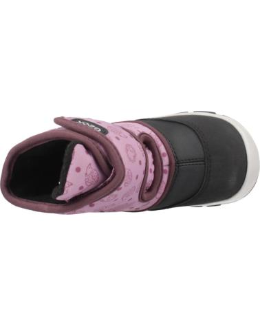 GEOX B FLANFIL GIRL B ABX WATERPROOF BOOTS PINK C0724 C0724