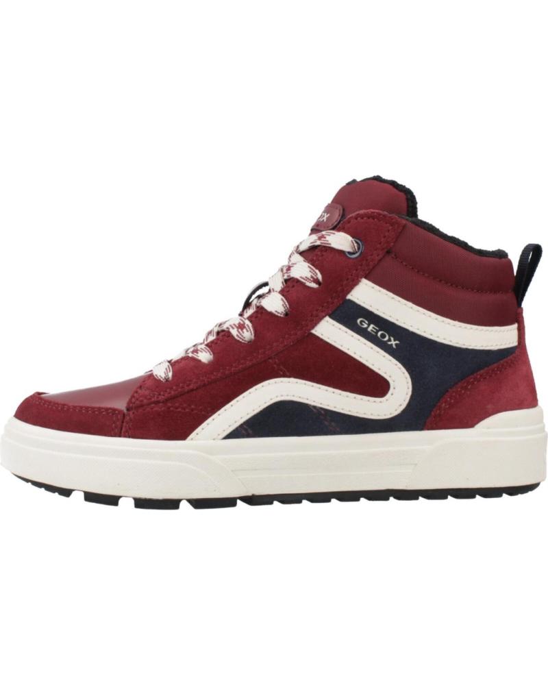 GEOX J WEEMBLE RED SNEAKERS C7BF4 C7BF4