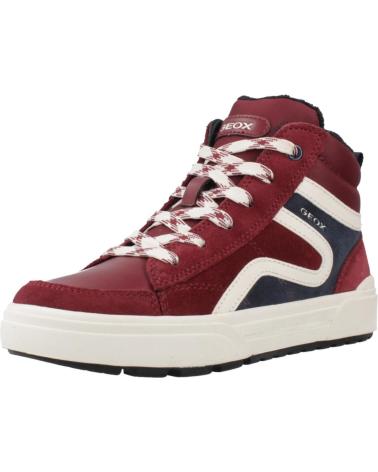 GEOX J WEEMBLE RED SNEAKERS C7BF4 C7BF4