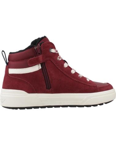 GEOX J WEEMBLE RED SNEAKERS C7BF4 C7BF4
