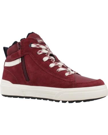 GEOX J WEEMBLE RED SNEAKERS C7BF4 C7BF4