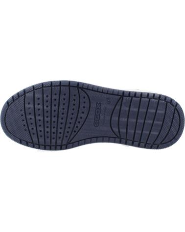 GEOX J WASHIBA C1L3X SNEAKER - HIGH-TOP DESIGN IN GRAU UND WEISS C1L3X