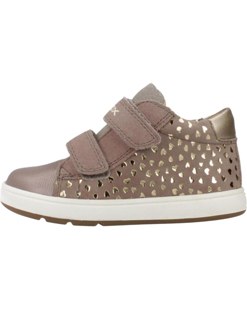 SNEAKERS GEOX B BIGLIA C5005 - DESIGN CASUAL ROSA BRILLANTE CON CUORI C5005