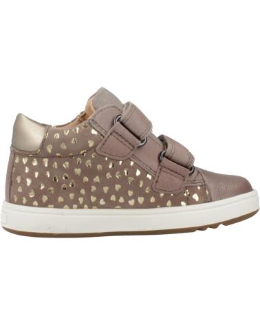 SNEAKERS GEOX B BIGLIA C5005 - DESIGN CASUAL ROSA BRILLANTE CON CUORI C5005