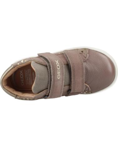 SNEAKERS GEOX B BIGLIA C5005 - DESIGN CASUAL ROSA BRILLANTE CON CUORI C5005