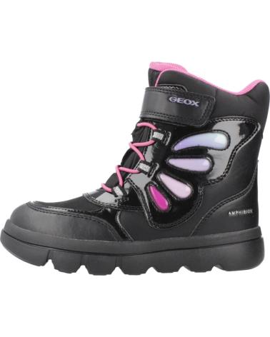 GEOX BOOTS MODEL J WILLABOOM GIRL B A BLACK C9240 C9240