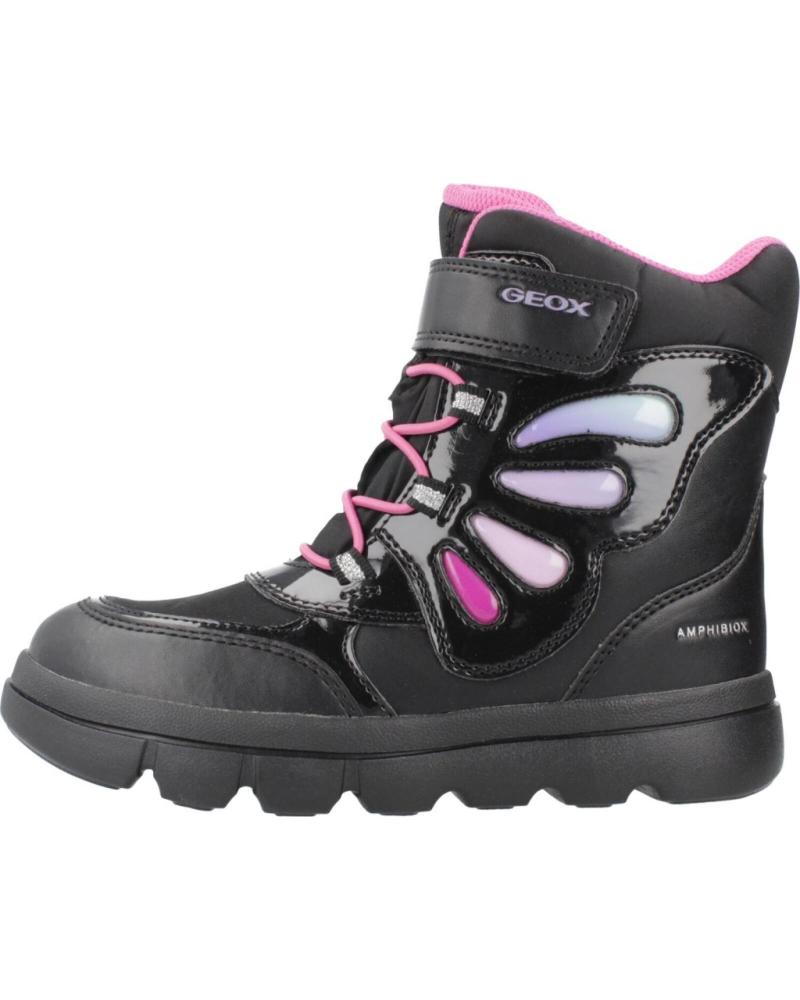 GEOX BOOTS MODEL J WILLABOOM GIRL B A BLACK C9240 C9240