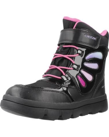 GEOX BOOTS MODEL J WILLABOOM GIRL B A BLACK C9240 C9240
