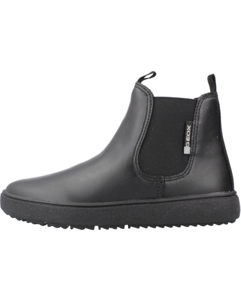 GEOX J THELEVEN BOY C9999 BLACK BOOTS C9999