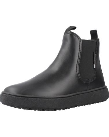 GEOX J THELEVEN BOY C9999 BLACK BOOTS C9999