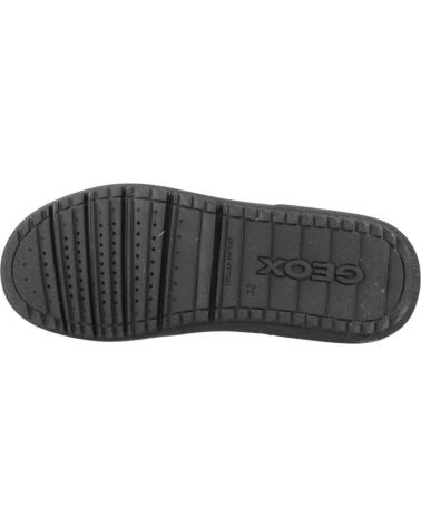 GEOX J THELEVEN BOY C9999 BLACK BOOTS C9999
