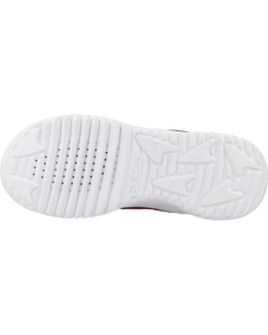 GEOX J ASSISTER BOY C7004 RED SNEAKERS WITH LIGHTS C7004