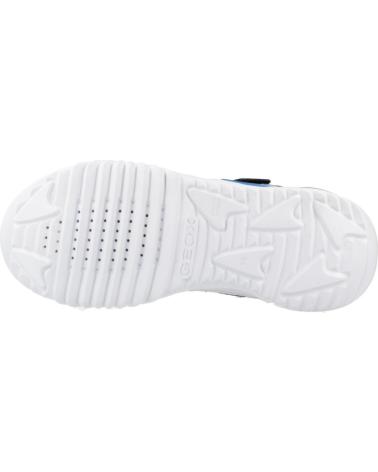 GEOX J ASSISTER BOY C9221 BLACK SNEAKERS WITH LIGHTS C9221