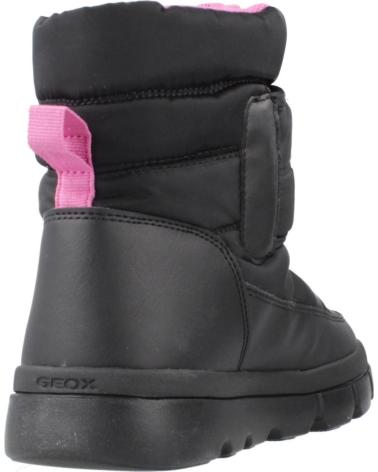 GEOX J WILLABOOM C0922 BLACK BOOTS C0922