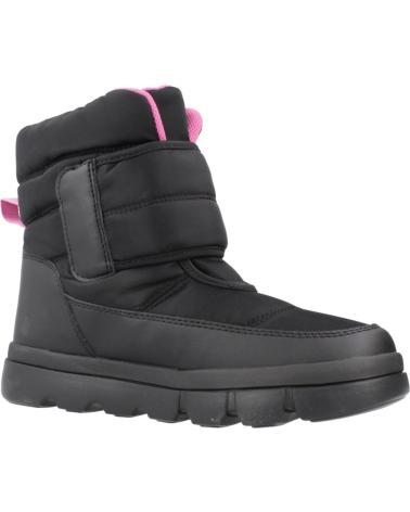 GEOX J WILLABOOM C0922 BLACK BOOTS C0922