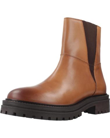 GEOX D IRIDEA C6001 BROWN ANKLE BOOTS C6001