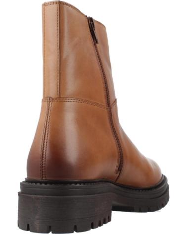 GEOX D IRIDEA C6001 BROWN ANKLE BOOTS C6001