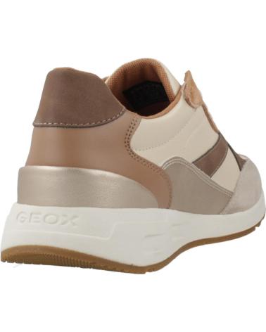 GEOX BULMYA D46NQA PAPYRUS-LT GOLD SNEAKERS C1S2L PAPYRUS-LT GOLD