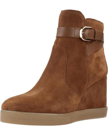 GEOX BOTAS MUJER MODELO D ELIDEA WEDGE COLOR MARRON CLARO CD500