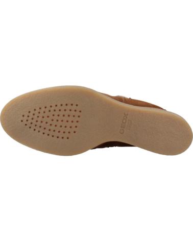 GEOX BOTAS MUJER MODELO D ELIDEA WEDGE COLOR MARRON CLARO CD500